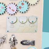 Maxbell Busy Board DIY Part DIY Material Wooden Montessori for Infants Birthday Gift pairing