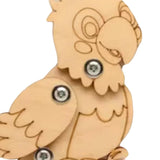 Maxbell Busy Board DIY Part DIY Material Wooden Montessori for Infants Birthday Gift pecker