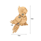 Maxbell Busy Board DIY Part DIY Material Wooden Montessori for Infants Birthday Gift pecker
