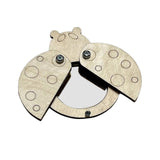 Maxbell Busy Board DIY Part DIY Material Wooden Montessori for Infants Birthday Gift mirror