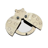 Maxbell Busy Board DIY Part DIY Material Wooden Montessori for Infants Birthday Gift mirror