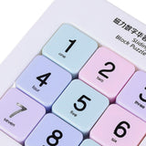 Maxbell Magnetic Number Sliding Puzzle Portable Learning Tangram Jigsaw Intelligence 3 floors