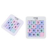Maxbell Magnetic Number Sliding Puzzle Portable Learning Tangram Jigsaw Intelligence 3 floors