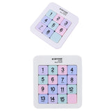 Maxbell Magnetic Number Sliding Puzzle Portable Learning Tangram Jigsaw Intelligence 3 floors