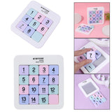 Maxbell Magnetic Number Sliding Puzzle Portable Learning Tangram Jigsaw Intelligence 3 floors
