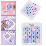 Maxbell Magnetic Number Sliding Puzzle Portable Learning Tangram Jigsaw Intelligence 3 floors