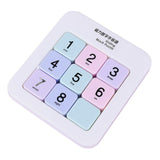 Maxbell Magnetic Number Sliding Puzzle Portable Learning Tangram Jigsaw Intelligence 3 floors