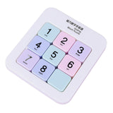 Maxbell Magnetic Number Sliding Puzzle Portable Learning Tangram Jigsaw Intelligence 3 floors