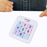 Maxbell Magnetic Number Sliding Puzzle Portable Learning Tangram Jigsaw Intelligence 3 floors