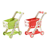 Maxbell Toy Shopping Cart Multifunctional Role Playing for Children Kids Development Green