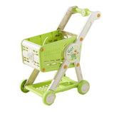 Maxbell Toy Shopping Cart Multifunctional Role Playing for Children Kids Development Green