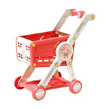 Maxbell Toy Shopping Cart Multifunctional Role Playing for Children Kids Development Red