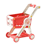 Maxbell Toy Shopping Cart Multifunctional Role Playing for Children Kids Development Red