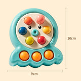 Maxbell Pounding Toys with Lanyard Whack Mole Game for Christmas Gift Children's Day blue