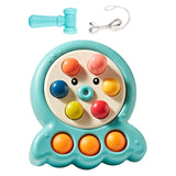 Maxbell Pounding Toys with Lanyard Whack Mole Game for Christmas Gift Children's Day blue