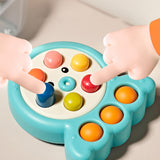 Maxbell Pounding Toys with Lanyard Whack Mole Game for Christmas Gift Children's Day blue