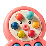 Maxbell Pounding Toys with Lanyard Whack Mole Game for Christmas Gift Children's Day red