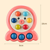 Maxbell Pounding Toys with Lanyard Whack Mole Game for Christmas Gift Children's Day red