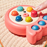 Maxbell Pounding Toys with Lanyard Whack Mole Game for Christmas Gift Children's Day red