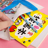 DIY Coloring Goodie Bag with Coloring Pens for Art Classes Boy Girl Children Fish