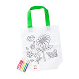 DIY Coloring Goodie Bag with Coloring Pens for Art Classes Boy Girl Children Flower Bird