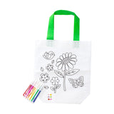 DIY Coloring Goodie Bag with Coloring Pens for Art Classes Boy Girl Children Flower Bird