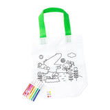 DIY Coloring Goodie Bag with Coloring Pens for Art Classes Boy Girl Children Crocodile