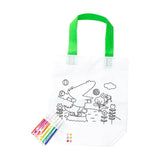 DIY Coloring Goodie Bag with Coloring Pens for Art Classes Boy Girl Children Crocodile