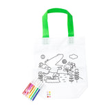 DIY Coloring Goodie Bag with Coloring Pens for Art Classes Boy Girl Children Crocodile