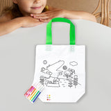 DIY Coloring Goodie Bag with Coloring Pens for Art Classes Boy Girl Children Crocodile