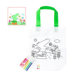 DIY Coloring Goodie Bag with Coloring Pens for Art Classes Boy Girl Children Crocodile