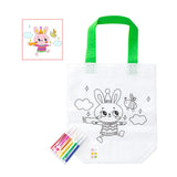 DIY Coloring Goodie Bag with Coloring Pens for Art Classes Boy Girl Children Rabbit