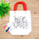 Maxbell 5 Pieces DIY Graffiti Bag with Coloring Pens for Ages 3-8 Years Old Boy Girl