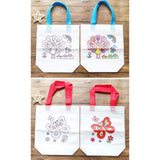 Maxbell 5 Pieces DIY Graffiti Bag with Coloring Pens for Ages 3-8 Years Old Boy Girl