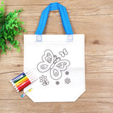 Maxbell 5 Pieces DIY Graffiti Bag with Coloring Pens for Ages 3-8 Years Old Boy Girl