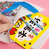 Maxbell 5 Pieces DIY Graffiti Bag with Coloring Pens for Ages 3-8 Years Old Boy Girl