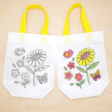 Maxbell 5 Pieces DIY Graffiti Bag with Coloring Pens for Ages 3-8 Years Old Boy Girl