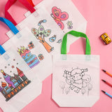 Maxbell 5 Pieces DIY Graffiti Bag with Coloring Pens for Ages 3-8 Years Old Boy Girl