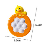 Maxbell Memory Game Machine Breakthrough Game Console for Teens Kids Adults Children Orange