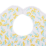Maxbell Drool Bib Absorbent Adjustable Lace Feeding Bibs for Boys Girls Infant Gifts Flower