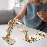Maxbell Excavator Set Vehicle Toy Safe DIY Excavator Model for Girl