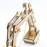 Maxbell Excavator Set Vehicle Toy Safe DIY Excavator Model for Girl