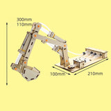 Maxbell Excavator Set Vehicle Toy Safe DIY Excavator Model for Girl