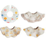 Maxbell Muslin Bandana Drool Bibs Handmade Drool Burp Bibs for Infant Birthday Gifts Flower