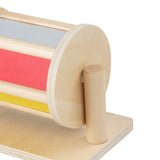 Maxbell Rotating Drum Toy Roller Rolling Textile Drum for Baby 1-3 Year Old Children