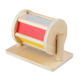 Maxbell Rotating Drum Toy Roller Rolling Textile Drum for Baby 1-3 Year Old Children