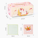 Maxbell Infant Tissue Box Activities Soft Toys for 6-12 Months Toddlers Present
