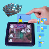 Maxbell Ghost Hunter Game with 30 Challenges for Problem Solving Focus Concentration
