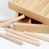 Maxbell Montessori Spindle Box Counting Counting Sticks 3 -6 Year Olds Teaching Aids