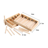 Maxbell Montessori Spindle Box Counting Counting Sticks 3 -6 Year Olds Teaching Aids